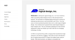 Desktop Screenshot of ald.com