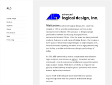 Tablet Screenshot of ald.com